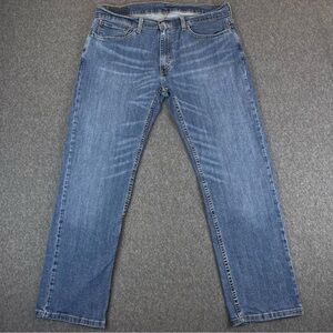 Levis Jeans Mens 34x30 Blue 550 Medium Wash Straight Leg Stretch